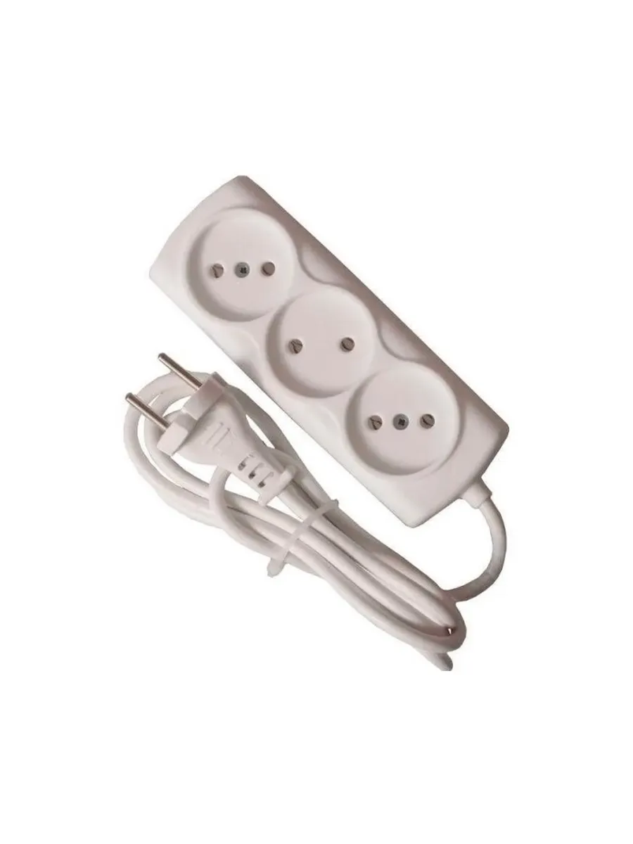 Космос / Удлинитель 3х1.5м 6А IP20 ШВВП 2х0.75