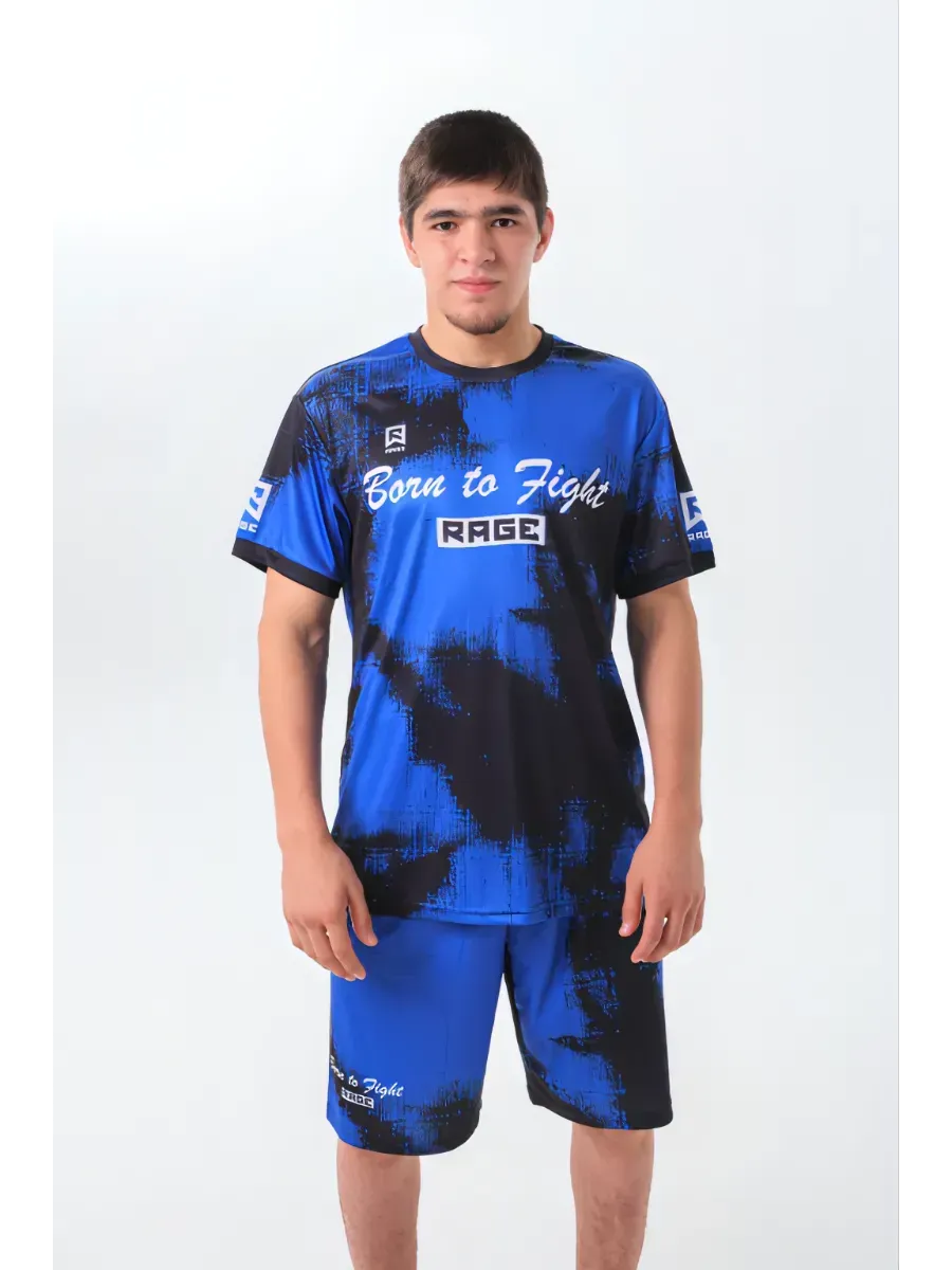 RAGE fight gear / Костюм компрессионный шорты и футболка для тренировок