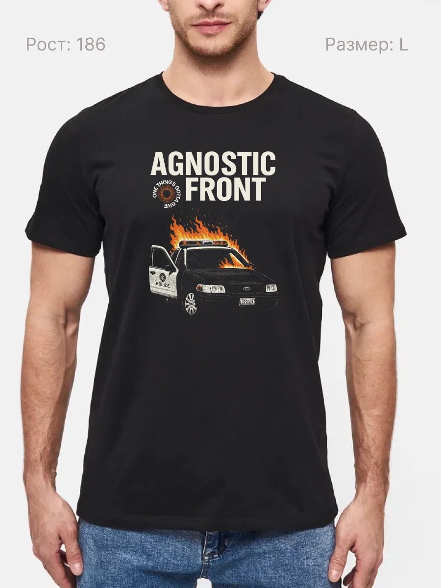 Гига Мерч / Футболка Agnostic Front