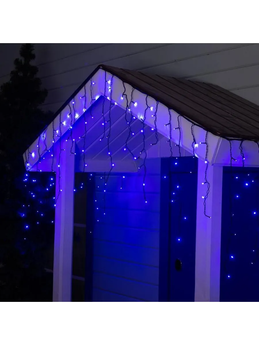 Гирлянда «Бахрома» 3 × 0 6 м IP44 160 LED