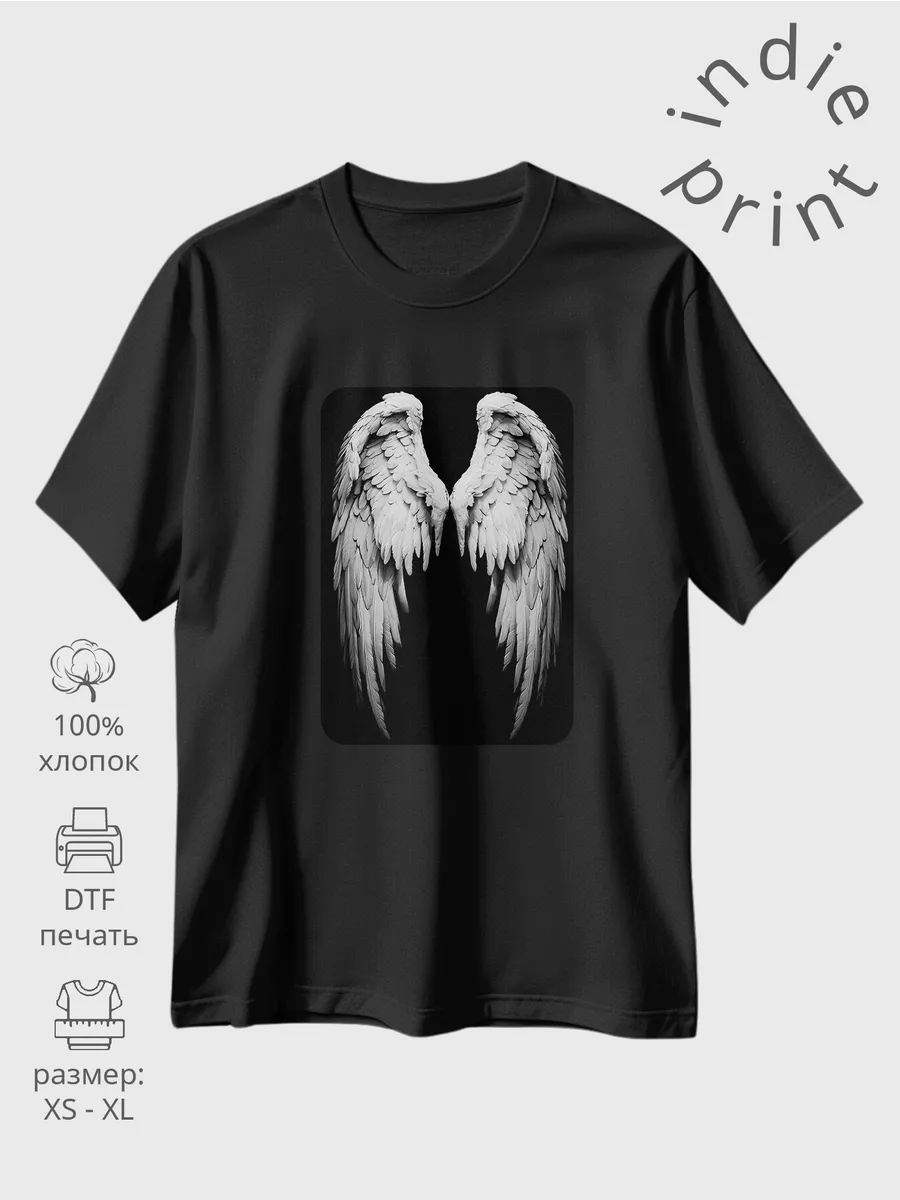 Indie Print / Футболка крылья