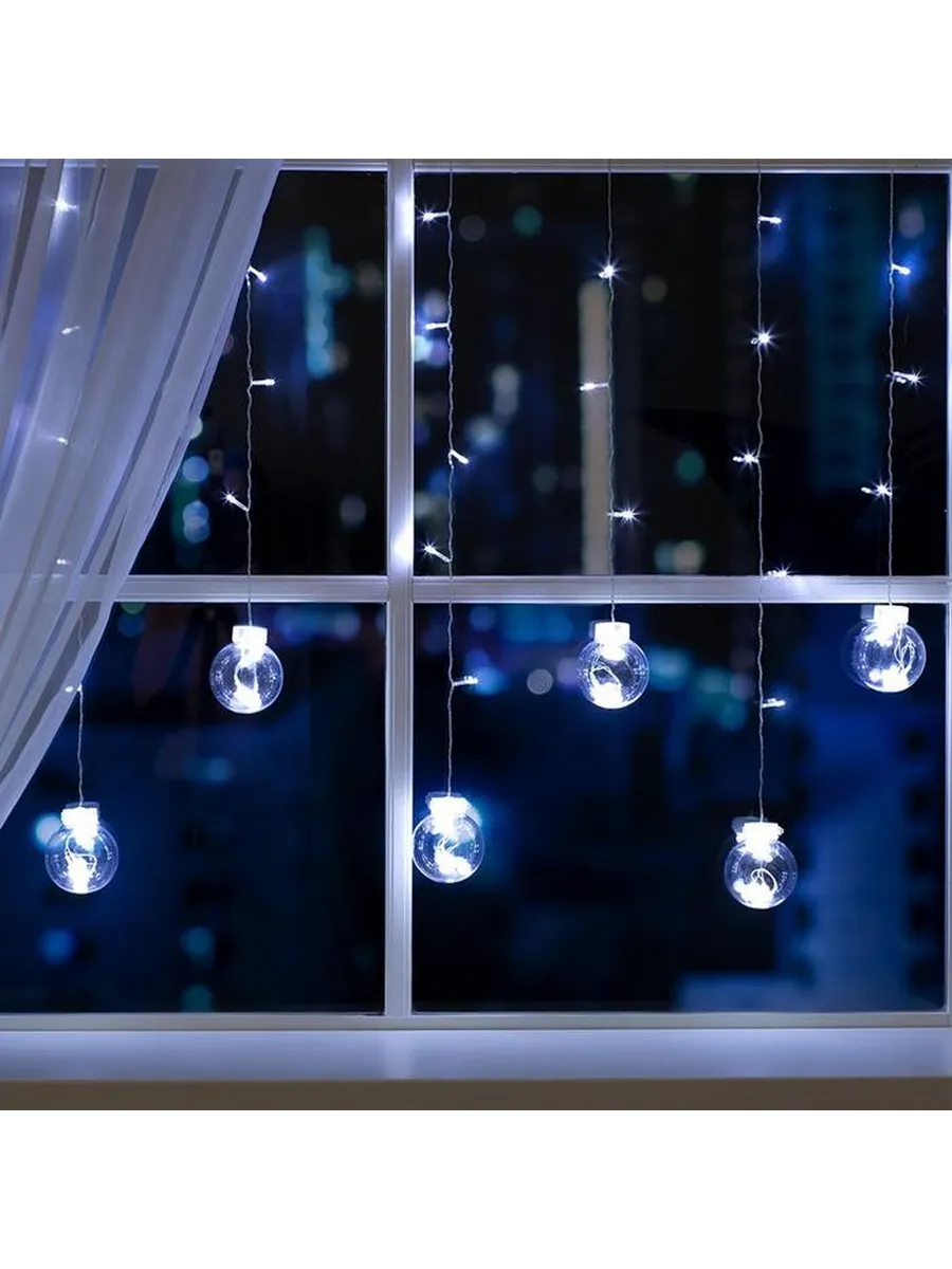Гирлянда «Бахрома» 2 4 × 0 7 м IP20 108 LED