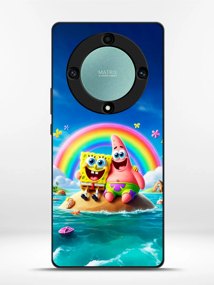 KRISTYSHOP / Чехол на Honor X9A губка боб