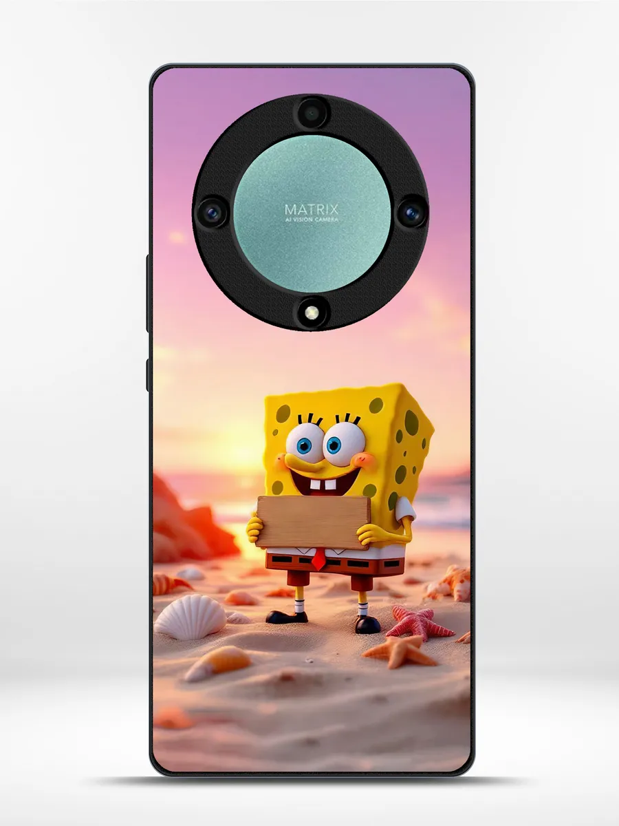 KRISTYSHOP / Чехол на Honor X9A губка боб