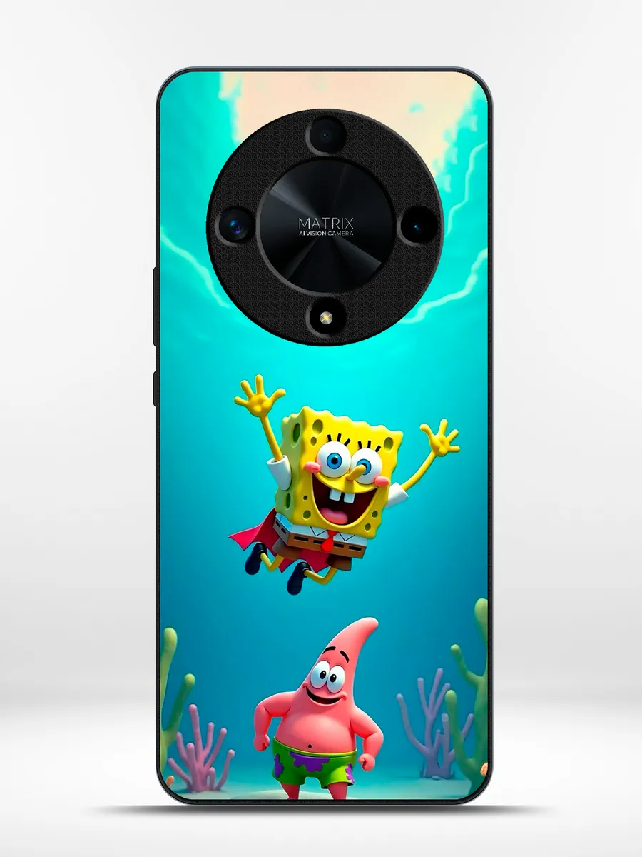 KRISTYSHOP / Чехол на Honor X9B губка боб