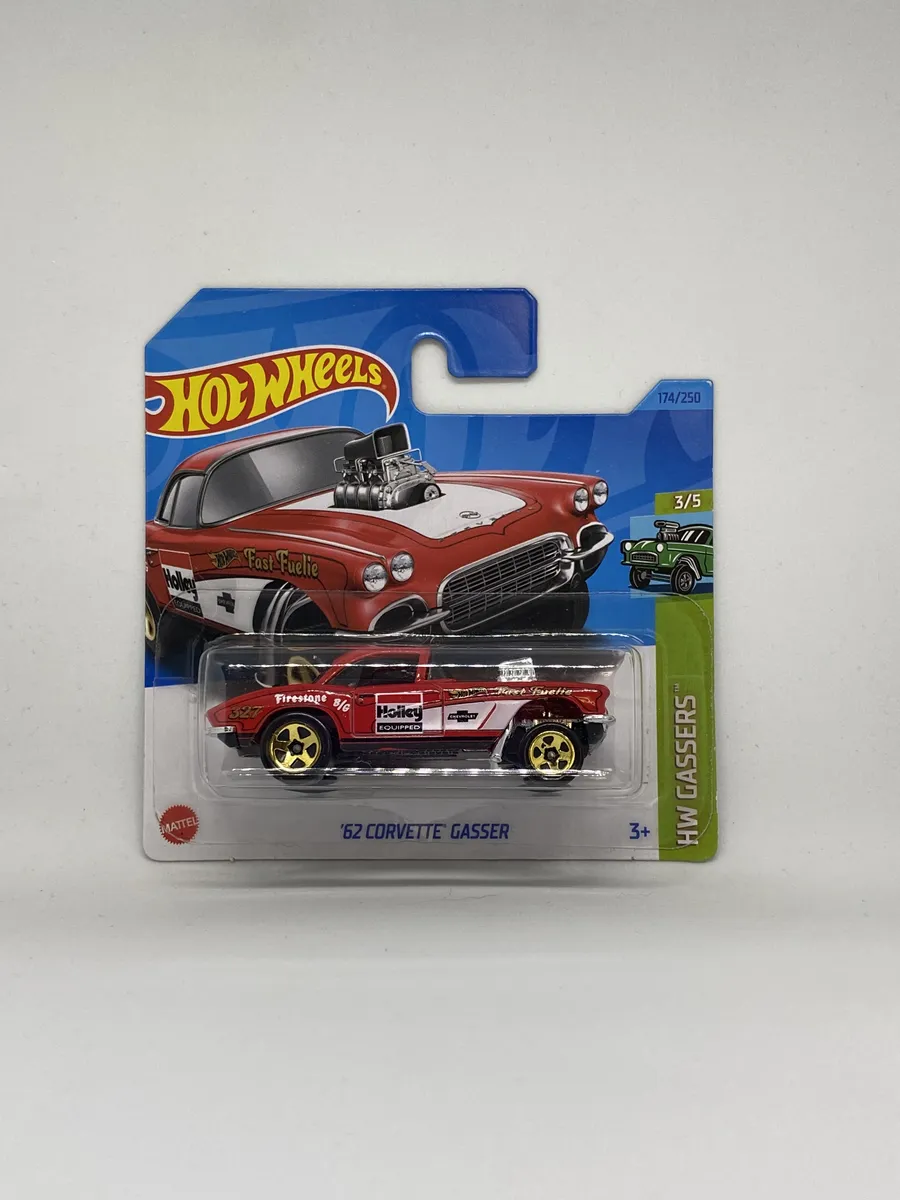 Hot Wheels / Машинка 62 corvette gasser
