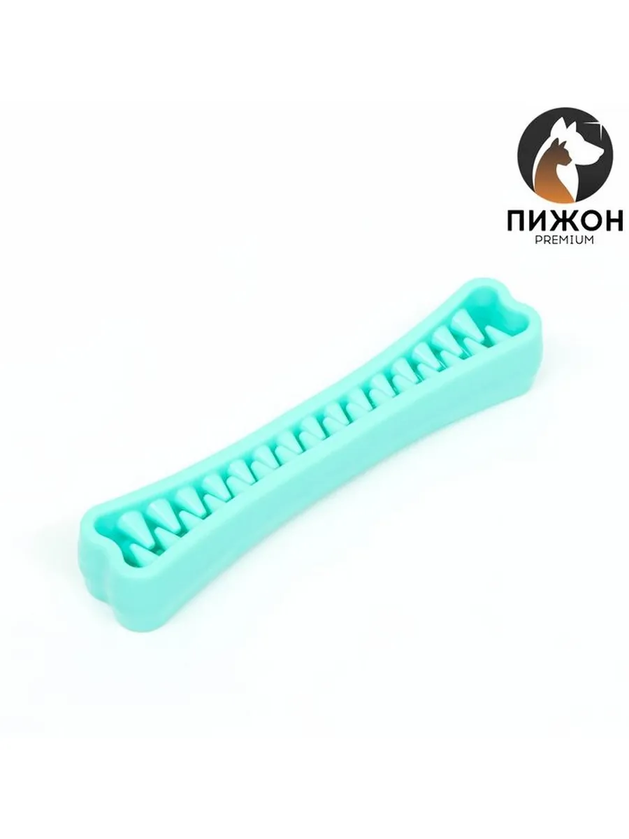 Игрушка-зубочистка для собак, мятный цвет, 18.3 см