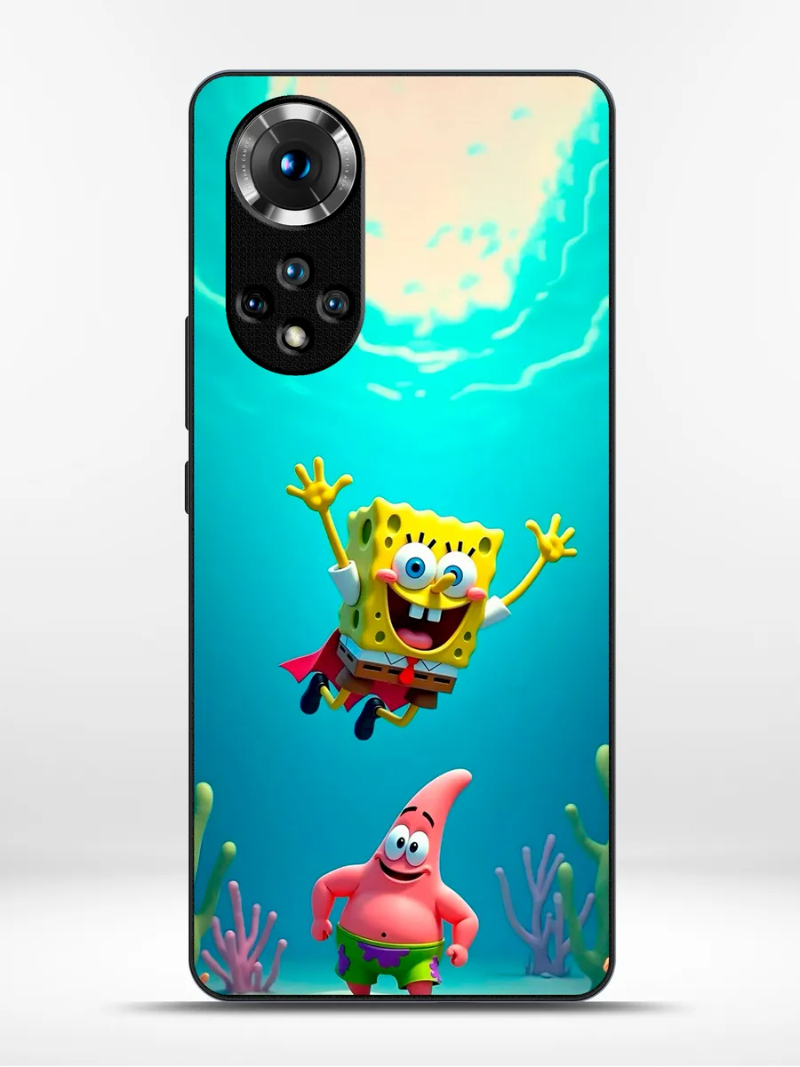 KRISTYSHOP / Чехол на Honor 50 губка боб