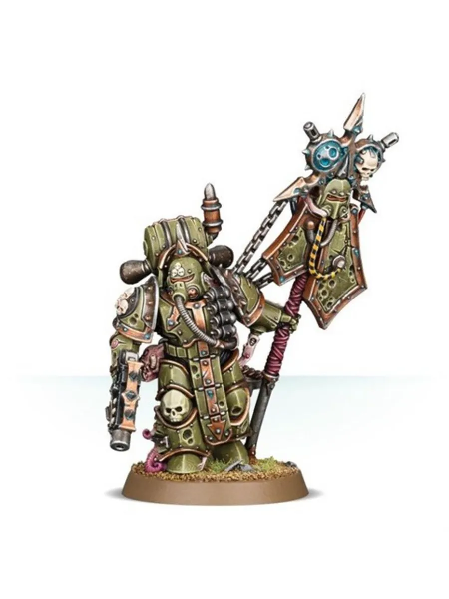 Games Workshop / Фигурки Plague Marine Icon Bearer Warhammer 40000