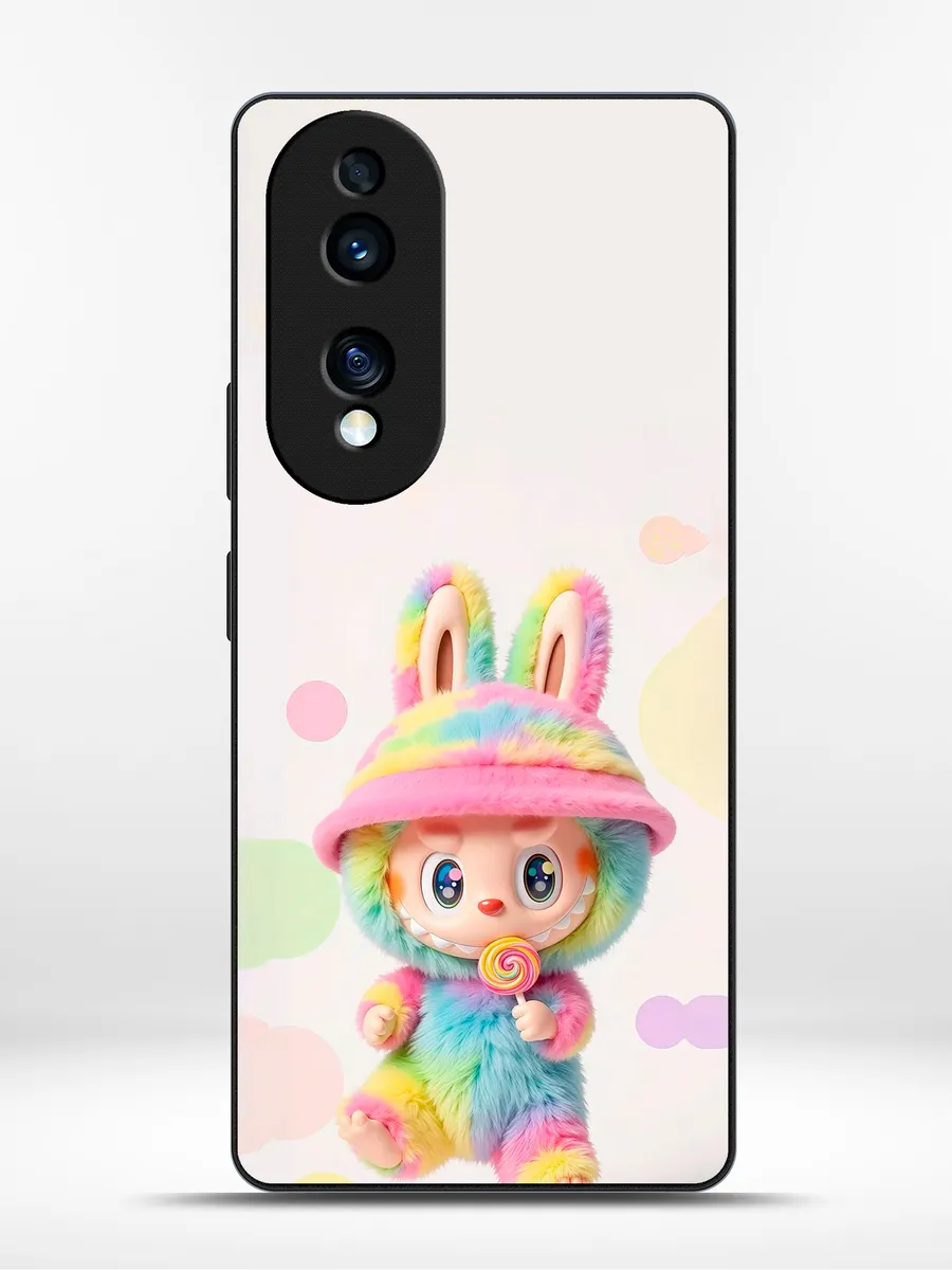 KRISTYSHOP / Чехол на Honor 70 лабубу