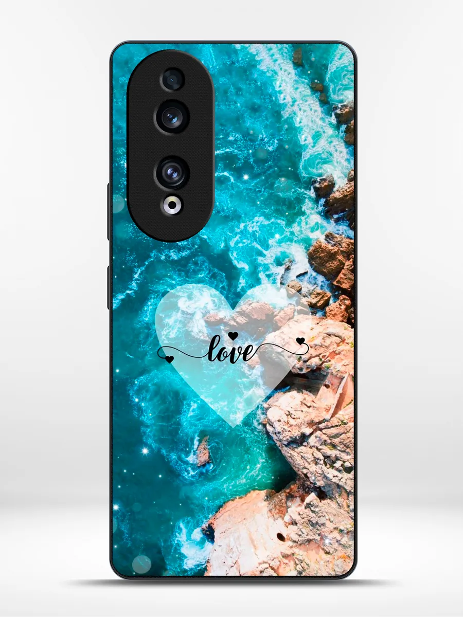 KRISTYSHOP / Чехол на Honor 90 принт с надписью