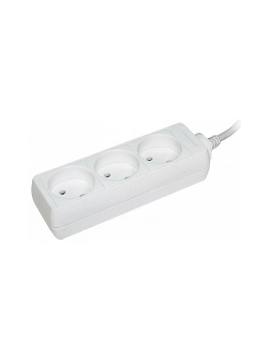 IEK. / Удлинитель 3х1.5м без заземл. 10А IP20 У3 2P 250В 2х0.75