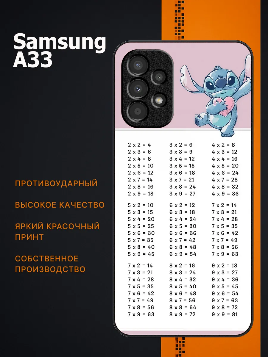 CaseLab / Чехол на samsung galaxy a33 школьный