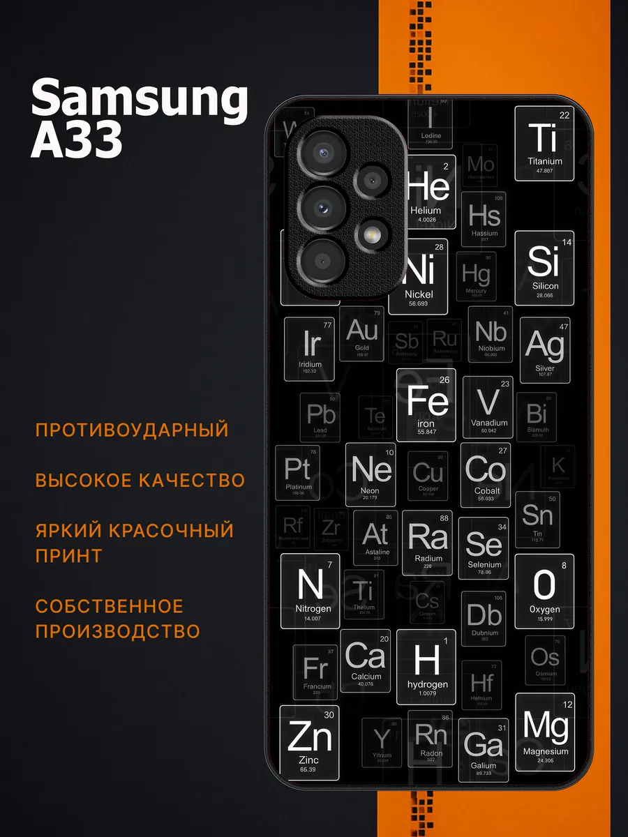 CaseLab / Чехол на samsung galaxy a33 химия