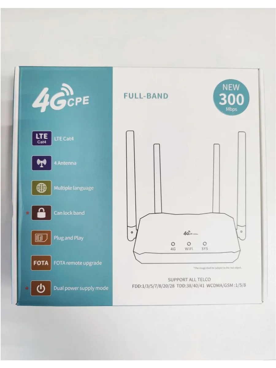 Мощный 4G Wi-Fi роутер для стабильного интернета