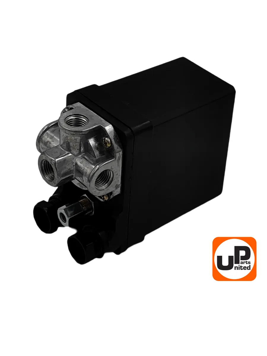 UNITED PARTS / Реле давления для компрессора, 4 выхода 1 4, 380В, шт
