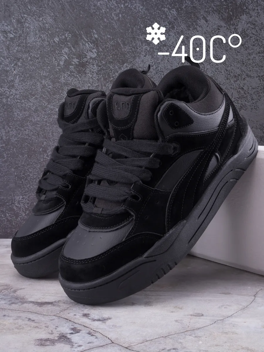 puma / Кроссовки 180 зимние высокие с мехом