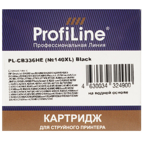 Картридж ProfiLine PL-CB336HE (№140XL) черный