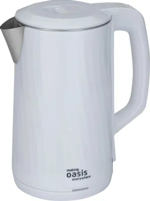 Чайник электрический OASIS K-13PW, 1.8л, пластик