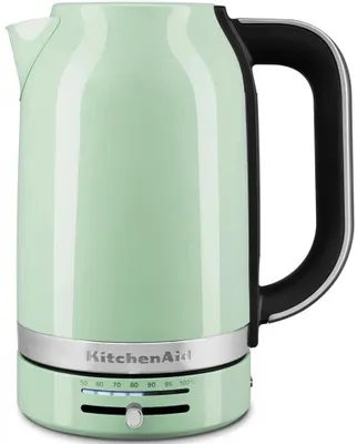 Чайник электрический KitchenAid 5KEK1701EPT, 1.7л, металл/пластик