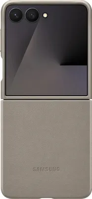 Чехол (клип-кейс) Samsung Kindsuit Case Z Flip7, для Samsung Galaxy Z Flip7, серый [ef-vf766pjegru]