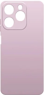 Чехол (клип-кейс) BORASCO Microfiber Case, для Infinix Hot 40i/Smart 8/8 Plus/8 Pro, лавандовый [72738]