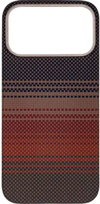Чехол (клип-кейс) KONDIJAN Carbon, для Apple iPhone 17 Pro Max, коричневый [kjcr-iph-17-pro-max-sst-ms-brn]