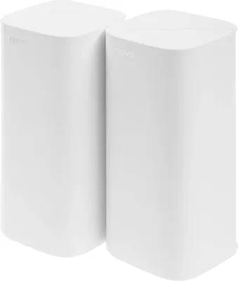 Бесшовный Mesh роутер TENDA EX12,  Wi-Fi 6,  AX3000,  2.4/5ГГц, 3 LAN,  белый, 2 шт. в комплекте [ex12(2-pack)]