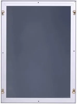 Рамка настенная для рекламы BRAUBERG 1.7x45.2x32.9смсм,  серебристый [232204]