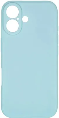 Чехол (клип-кейс) ZIBELINO TPU Matte, для Apple iPhone 16, голубой [ztmf-apl-16-lblu]