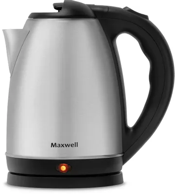 Чайник электрический Maxwell MW-1055, 1.8л, металл/пластик