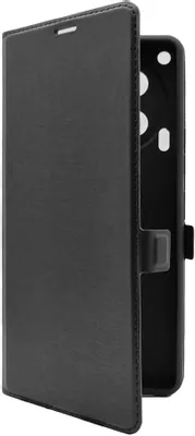 Чехол (флип-кейс) BORASCO Book Case, для Tecno Camon 30, черный [73113]
