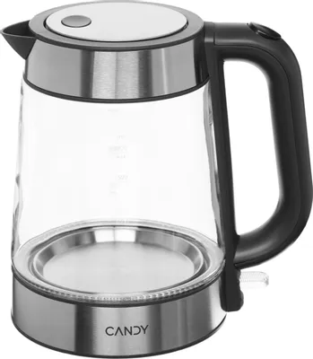 Чайник электрический Candy CK-303, 1.8л, стекло/пластик