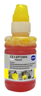 Чернила Cactus CS-I-EPT2994, для Epson, 100мл, желтый