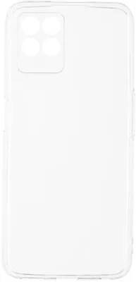 Чехол (клип-кейс) BORASCO для Realme 8i, прозрачный [40729]