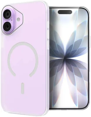 Чехол (клип-кейс) BORASCO Ice Magnet Case, для Apple iPhone 17, прозрачный [76356]