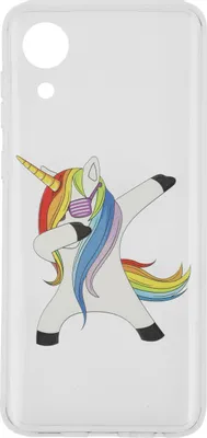 Чехол (клип-кейс) BORASCO ArtWorks, для Samsung Galaxy A03 Core, прозрачный/рисунок [51372]