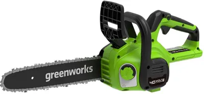 Цепная пила GREENWORKS G40CS30II,  аккумуляторная,  40В,  без АКБ,  без ЗУ [2007807]