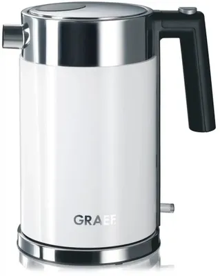 Чайник электрический GRAEF WK61EU, 1.5л, нержавеющая сталь/пластик