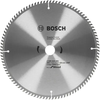 Пильный диск Bosch 2608644386,  по дереву,  305мм,  3.2мм, 30мм