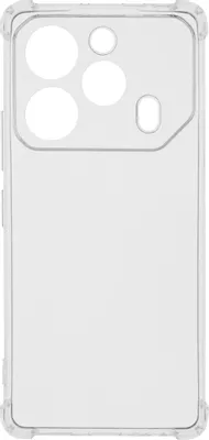 Чехол (клип-кейс) PERO CC02, для Tecno Pova 6/6 Pro, противоударный, прозрачный [cc02-tp6p-tr]