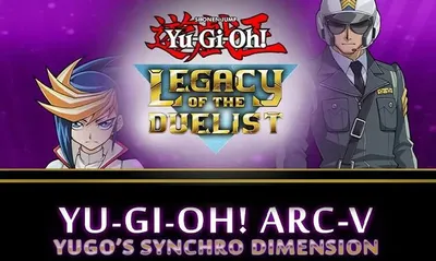 Дополнение к игре KONAMI Yu-Gi-Oh! ARC-V: Yugos Synchro Dimension, для  ПК,  регион: Россия,СНГ,  английская версия