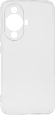 Чехол (клип-кейс) BORASCO Silicone Case, для Huawei Nova 12s, прозрачный [73648]