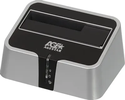 Док-станция для  HDD AgeStar 3UBT2, серебристый