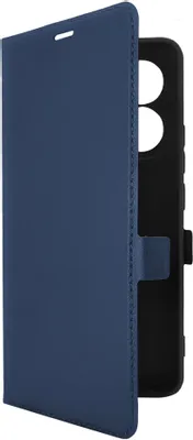 Чехол (флип-кейс) BORASCO Book Case, для Xiaomi Redmi Note 14 4G, синий [74406]