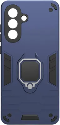 Чехол (клип-кейс) BORASCO Anti-Shock case, для Samsung Galaxy A37, противоударный, синий [76465]