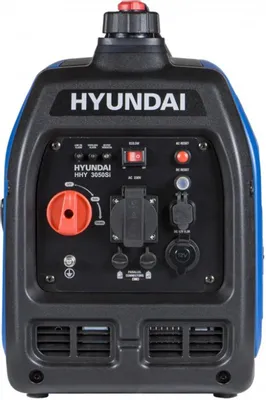 Бензиновый генератор Hyundai HHY 3050Si, 220 В, 3.3кВт