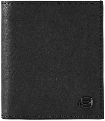 Чехол для кредитных карт Piquadro Black Square PP1518B3R/N, кожа натуральная, черный