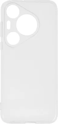 Чехол (клип-кейс) BORASCO Silicone Case, для Huawei Pura 70 Pro, прозрачный [73651]