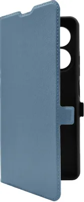Чехол (флип-кейс) BORASCO Book Case, для Tecno Spark 20 Pro, синий [72640]